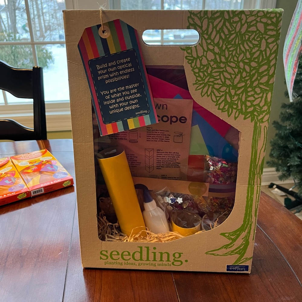 Kids Kaleidoscope making kit- new in original packaging